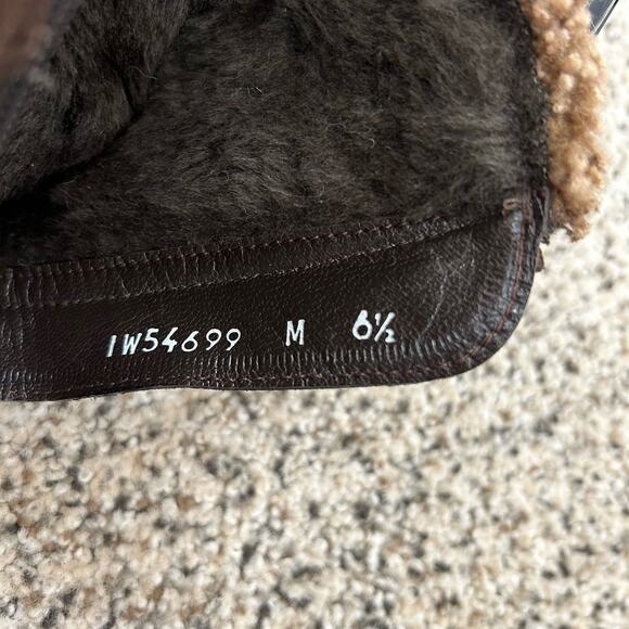 Stuart Weitzman Womens Brown Suede Boots Size 6.5 Fur Lined Buckle Winter - Picture 6 of 10